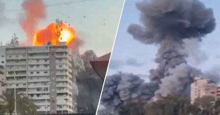 Potężne uderzenie Izraela w budynek mieszkalny. Nagranie w sieci
