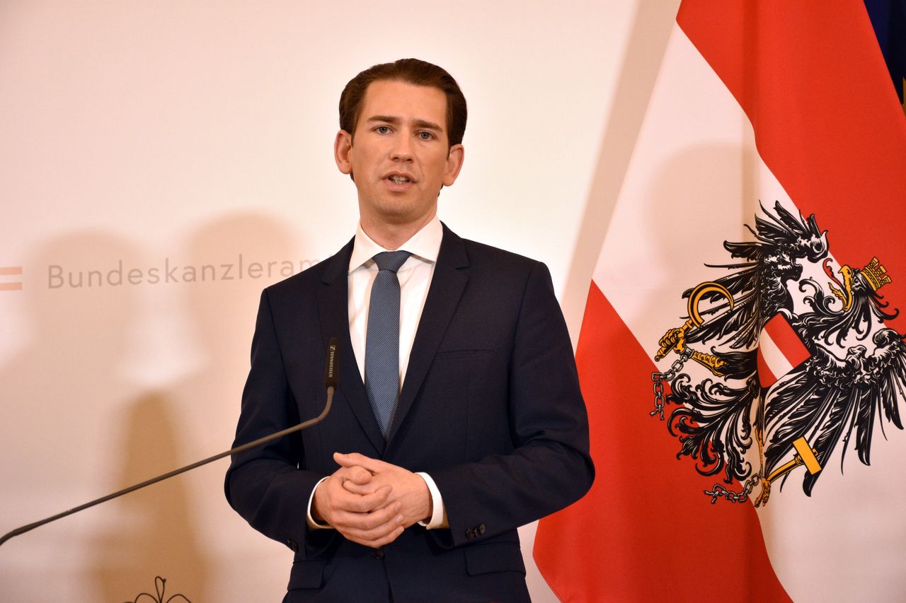 Koronawirus. Kanclerz Austrii Sebastian Kurz zdecydował o wprowadzeniu lockdownu