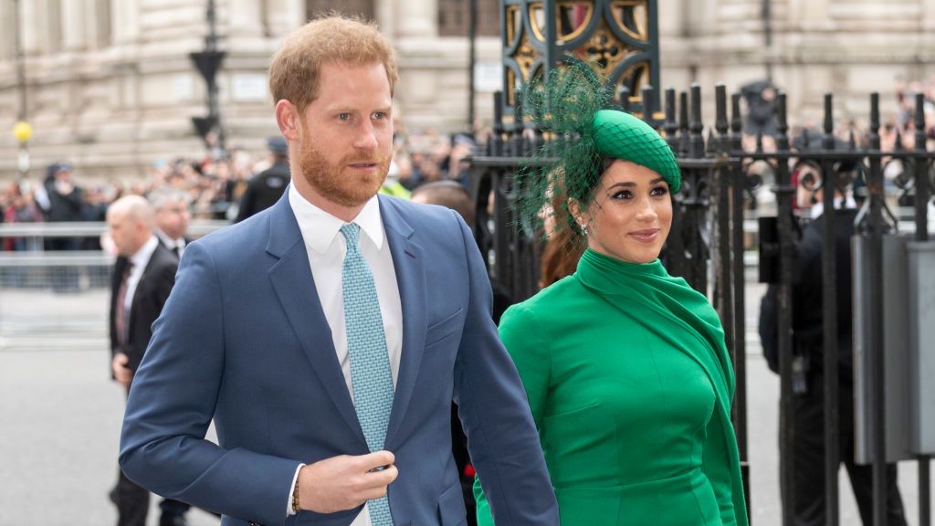 Książę Harry i jego żona Meghan Markle