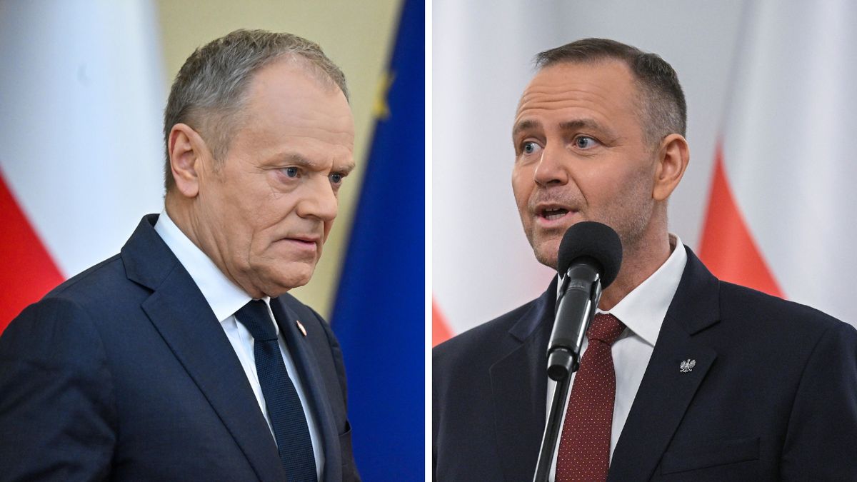 Tusk uderza w Nawrockiego