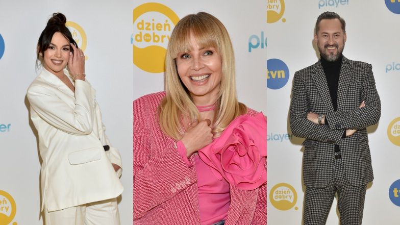 Gwiazdy brylują na konferencji "Dzień Dobry TVN"