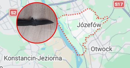 Akcja w Józefowie. 14-latek chciał przynieść do szkoły nóż