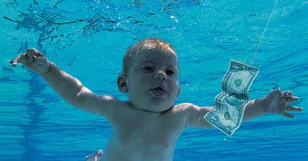 Legendarna okładka albumu Nirvany „Nevermind” odtworzona 25 lat później