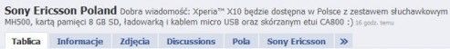 Sony Ericsson Xperia X10 w przedsprzedaży. Znamy zawartość zestawu