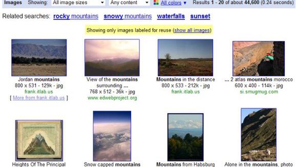 Znajdź w Google zdjęcia, które możesz legalnie wykorzystać 1