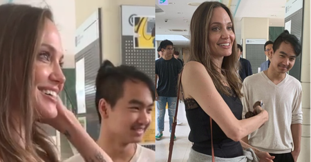 Angelina Jolie przyjechała z Maddoxem na uczelnię i... ZAWSTYDZIŁA SYNA!