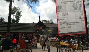 W górach też drożyzna. Klientka pokazuje rachunek z Zakopanego