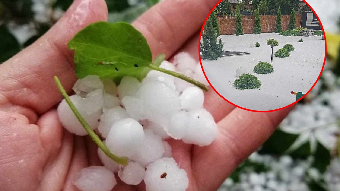 Gradobicie przeszło nad Wielkopolską