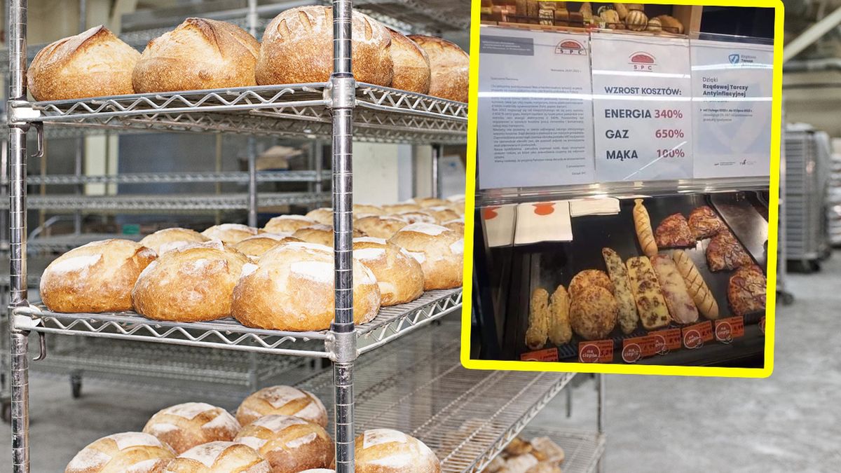 Właściciel piekarni postanowił poinformować klientów o przyczynach rosnących cen