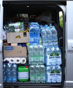 Sopot. Bus z pomocą dla powodzian wyjechał na południe Polski