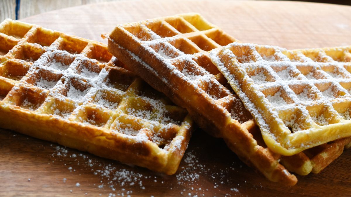 Gofry możesz zrobić na słodko lub wytrawnie