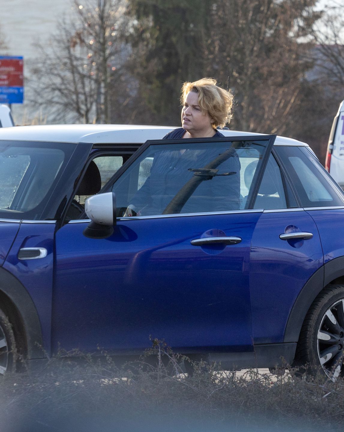 Katarzyna Bosacka na zakupach