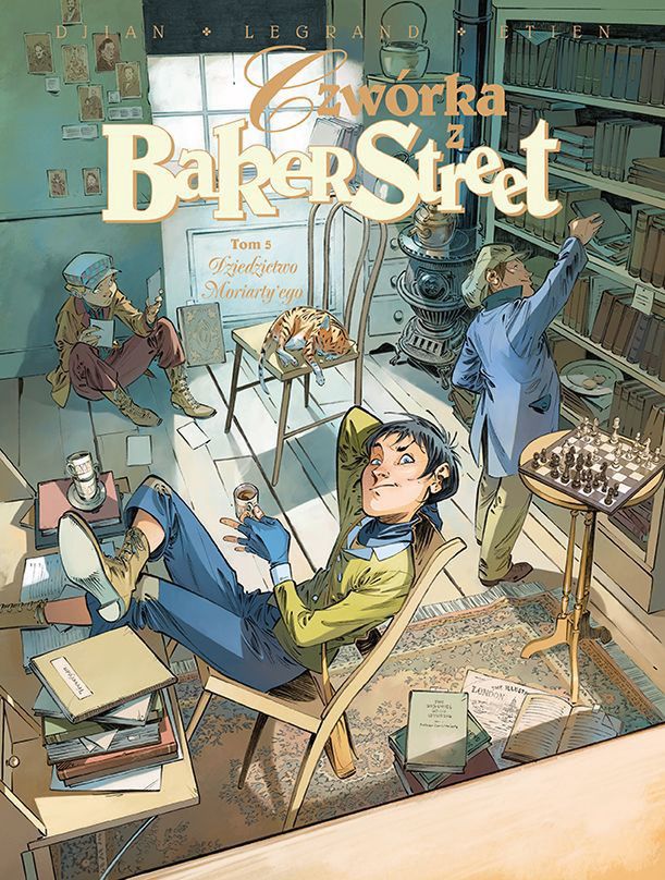 "Czwórka z Baker Street. Tom 5 – Dziedzictwo Moriarty'ego": Uliczne gagatki spieszą na ratunek [RECENZJA]