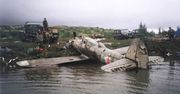 Cmentarzysko samolotów w Rosji. Niektóre spoczywają na dnie jeziora