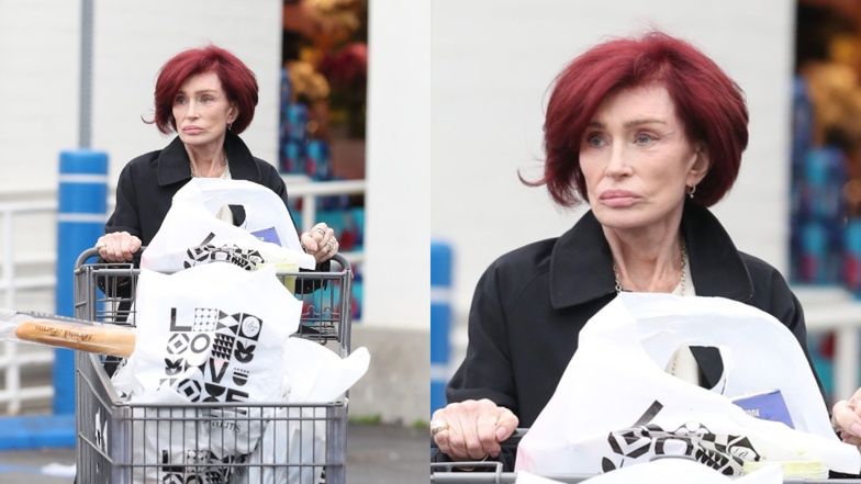 Sharon Osbourne wybrała się na zakupy 