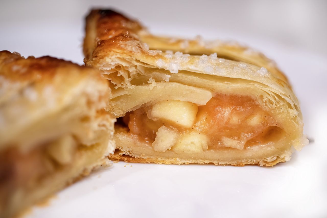 Apple strudel.