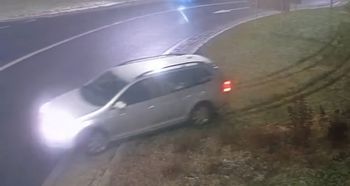 Zielona Góra: Na rondzie Huszczy pojechał prosto