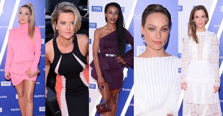 Zatrzęsienie gwiazd TVP na prezentacji jesiennej ramówki: różowiutka Cleo, zmysłowa Aleksandra Szwed, odmieniona Weronika Książkiewicz i wielki powrót Natalii Lesz (ZDJĘCIA)