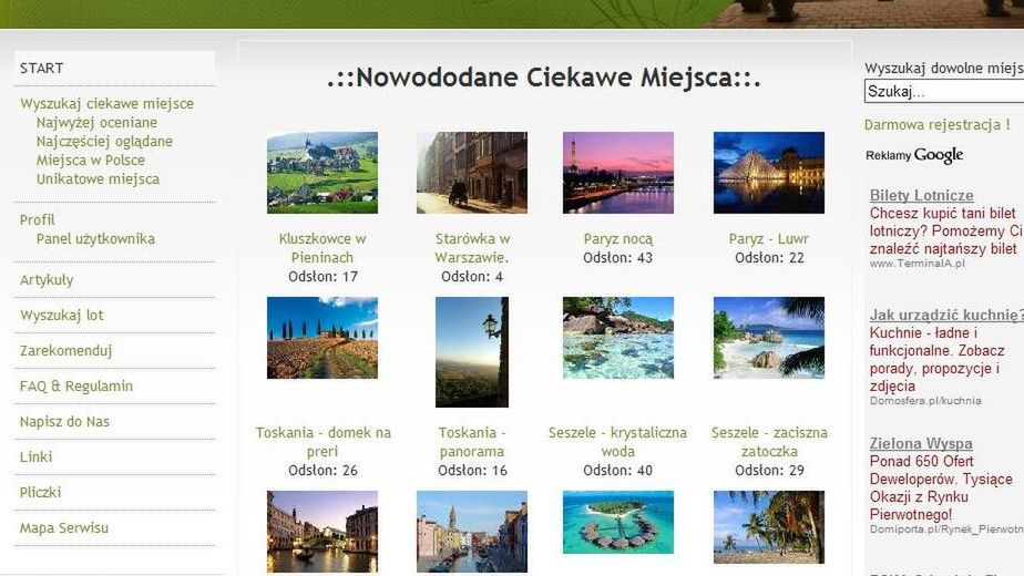 Najpiękniejsze miejsca na Ziemi 1