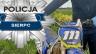 Pościg za 16-latkiem w gminie Zawidz. Uciekał przed policją motocyklem typu cross!