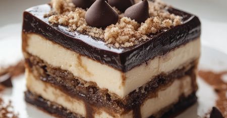 Proste ciasto, które smakuje jak popularny batonik. W moim domu oszaleli na jego punkcie