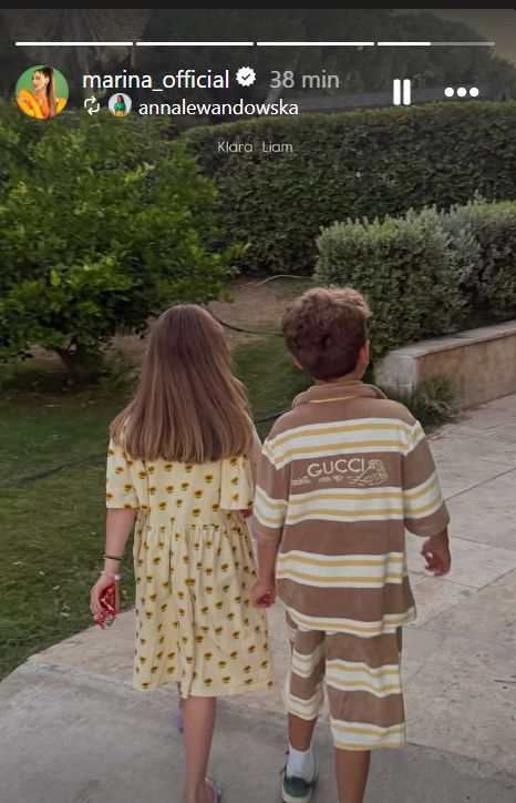 Klara Lewandowska i Liam Szczęsny