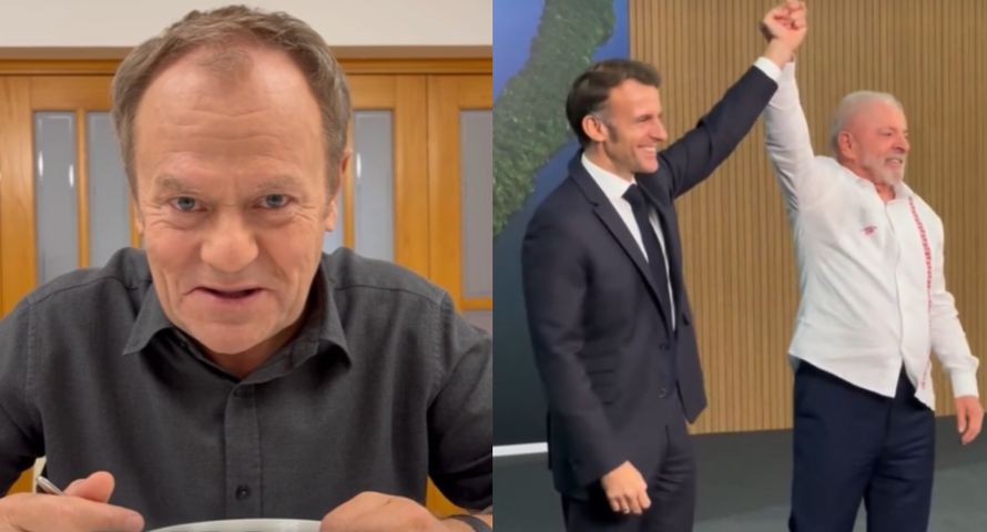 Donald Tusk lepszy od Macrona. Tylu widzów mają politycy na TikToku