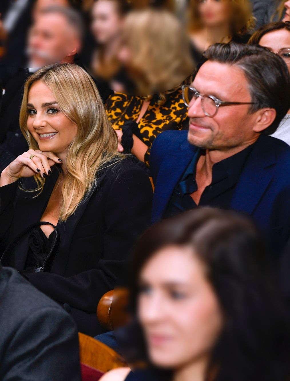 Małgosia Socha zabrała męża na premierę 