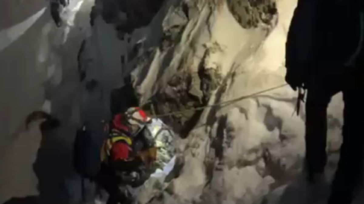 Horská záchranná služba uratowała dwóch wspinaczy z Polski