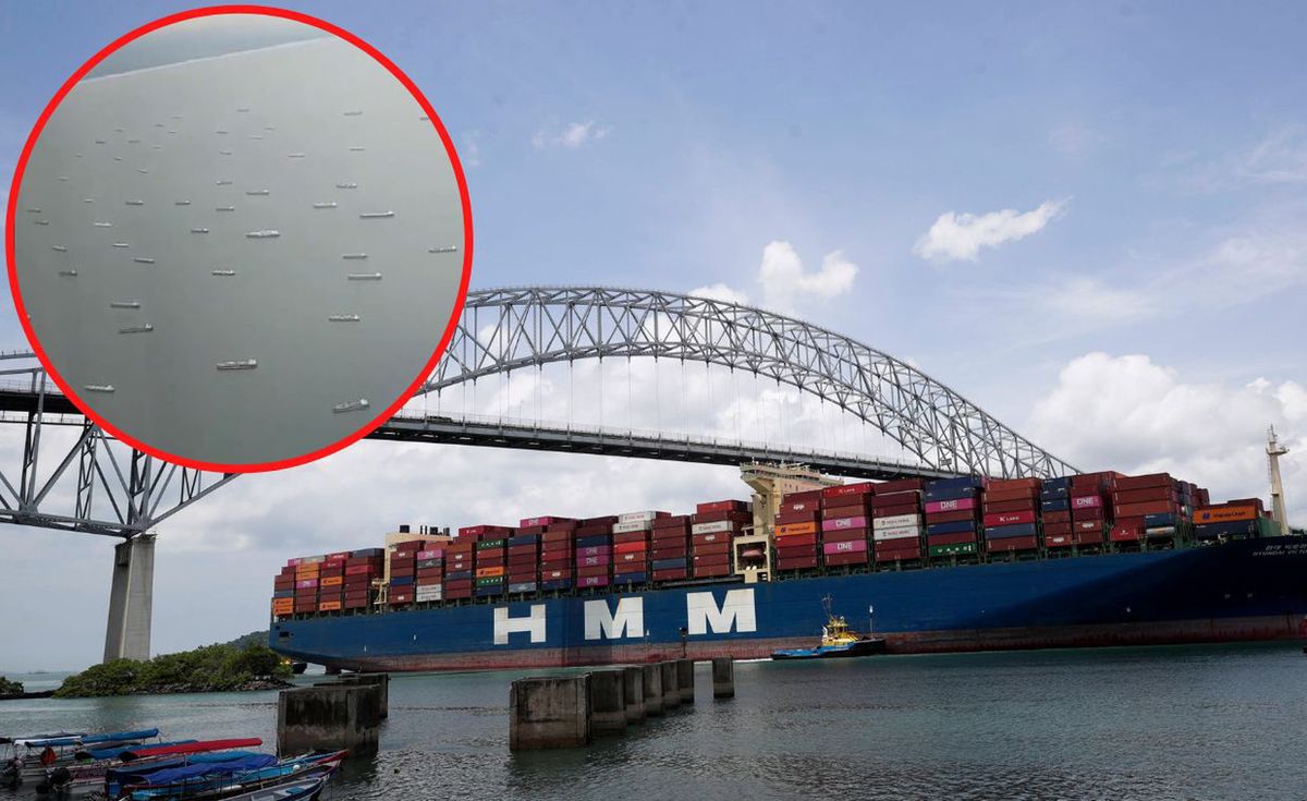Ogromny korek. Ponad 200 statków utknęło w Kanale Panamskim