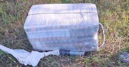 Papierosy spadały z nieba na Podlasiu. Zatrzymani Białorusini i Polacy