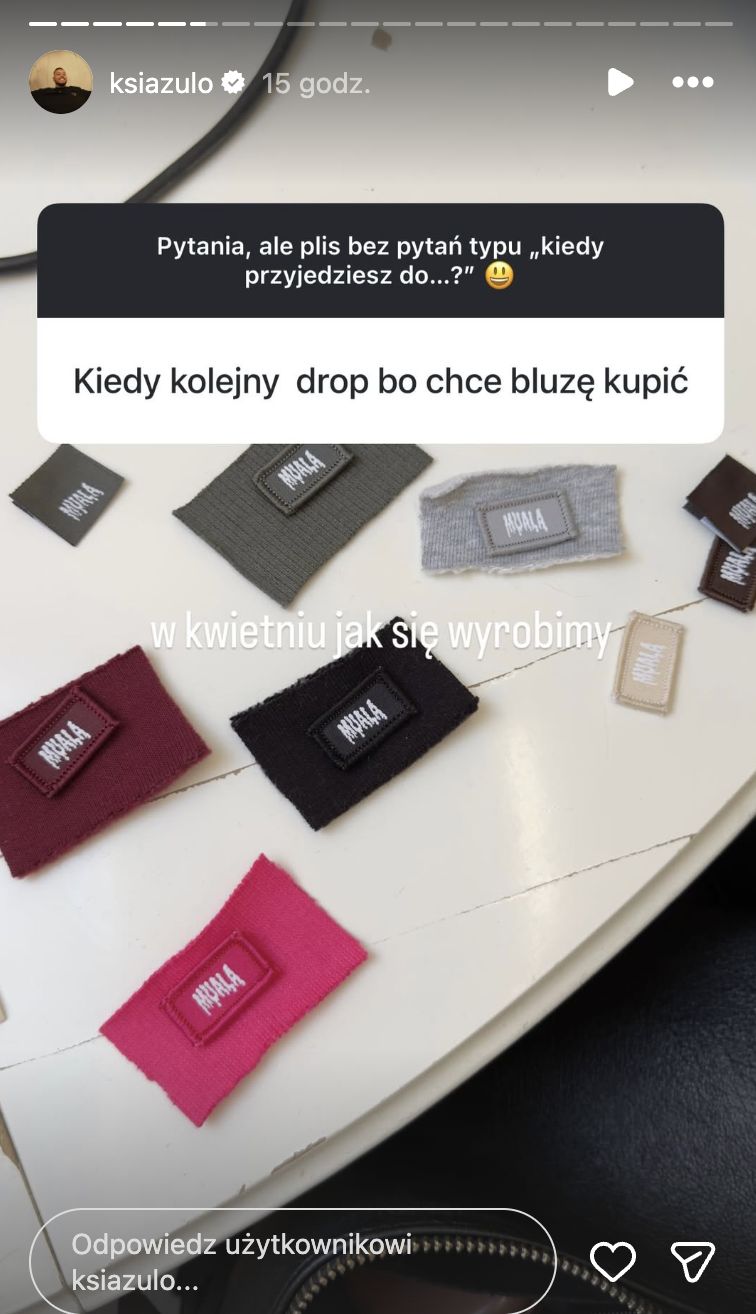 Książulo o dostępności produktów ze swoim logo