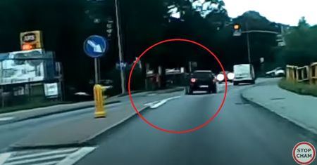 Szokujące nagranie. To spotkało rowerzystę. "Ostatnio różnie bywa"