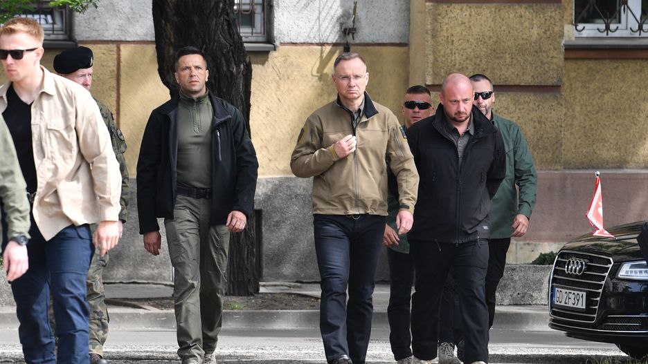 Andrzej Duda, Jacek Siewiera i
Andrzej Jackowski
