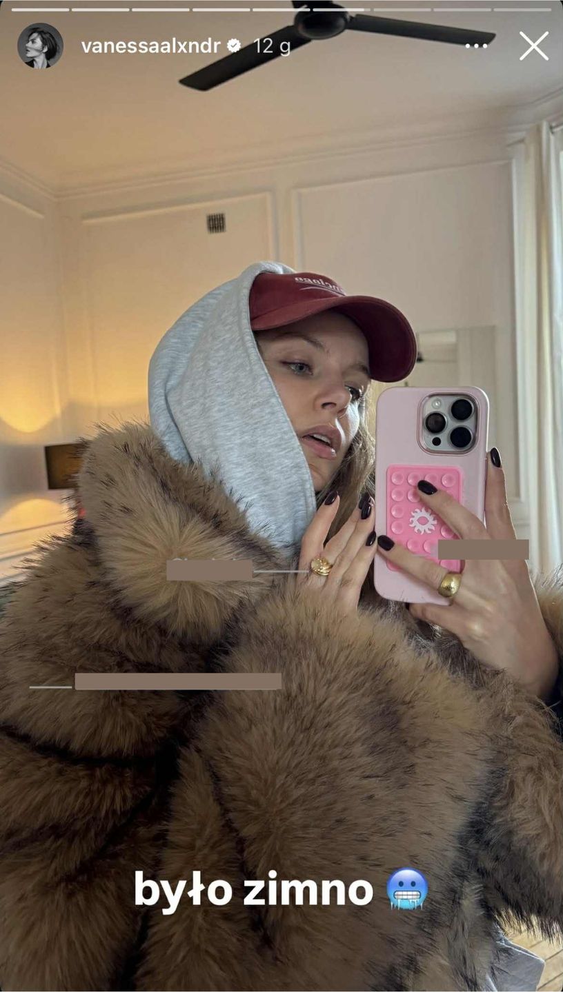 Vanessa Aleksander wybrała okrycie na zimę 2025/26