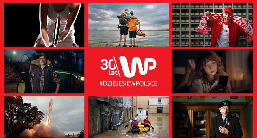 Wirtualna Polska świętuje 30-lecie. W reklamach pytania o migrację, klimat i AI