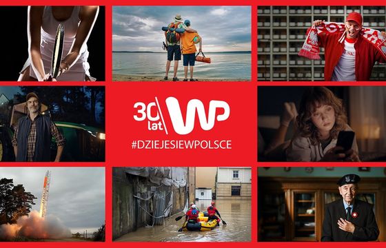 Wirtualna Polska świętuje 30-lecie. W reklamach pytania o migrację, klimat i AI