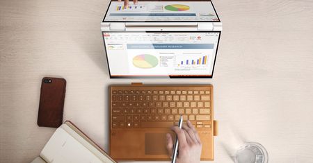 Laptopy Compal Duo360 and Duo360 X. Dwa składane ekrany i klawiatura - to powiew świeżości