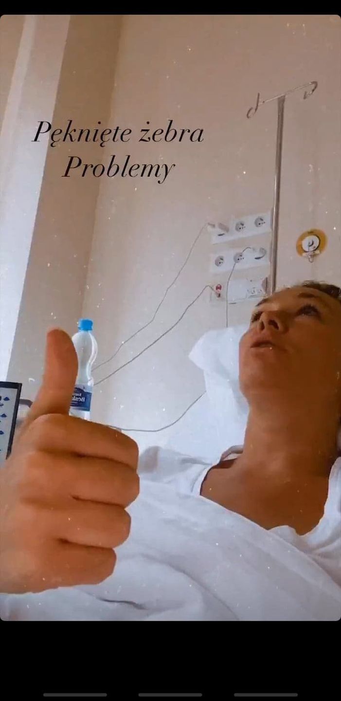 Sonia Bohosiewicz trafiła do szpitala z połamanymi żebrami
