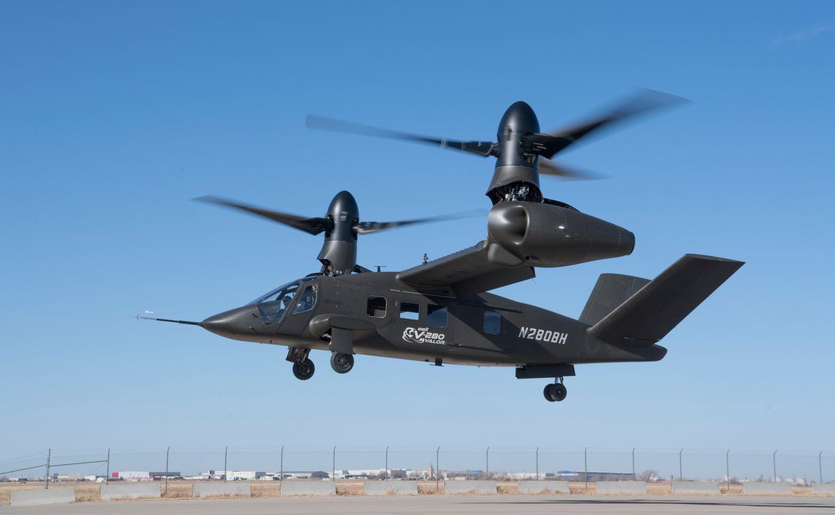 Nowy sprzęt amerykańskiego wojska. Bell V-280 to połączenie śmigłowca i samolotu 1