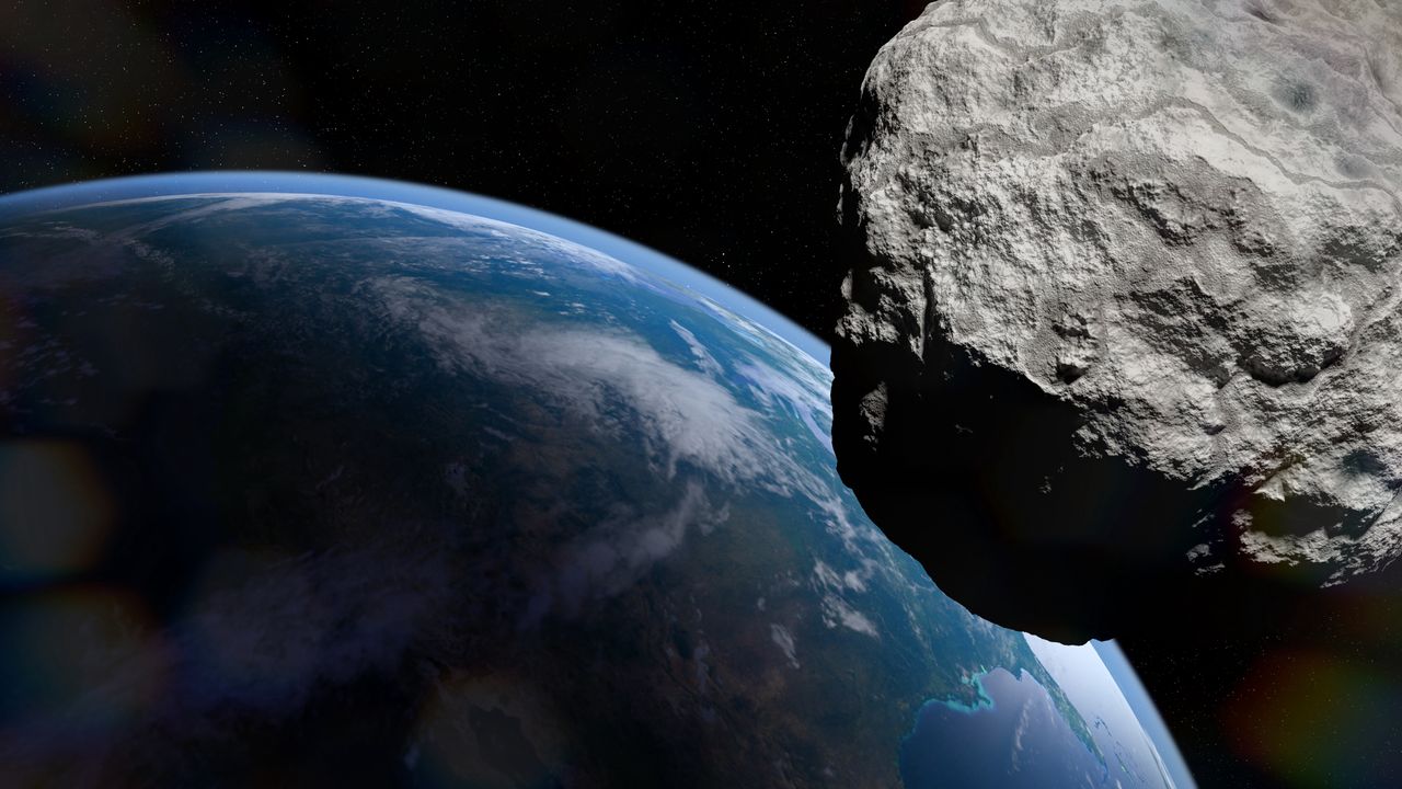 Twin giants among five asteroids that will pass by Earth on Monday