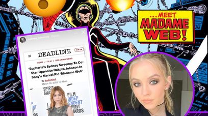 Sydney Sweeney w filmie Marvela! Kogo zagra aktorka "Euforii" w "Madame Web"?