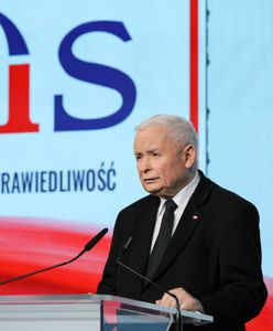 Spięcie na konferencji Kaczyńskiego. "Pan się wstydzi TVP?"
