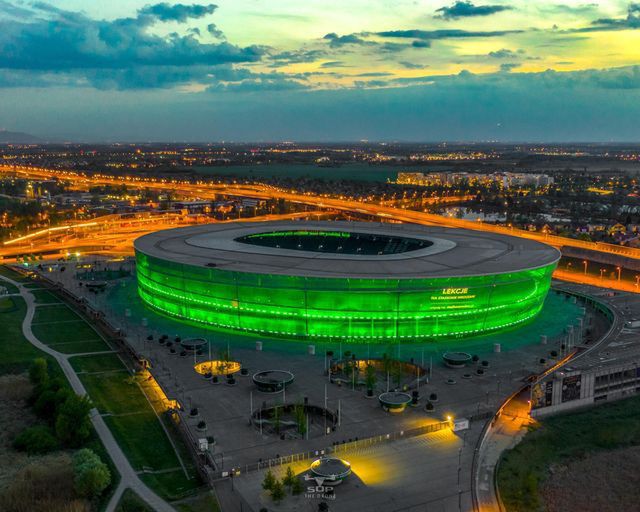 Wrocław. Stadion na zielono. To dla świętego Patryka