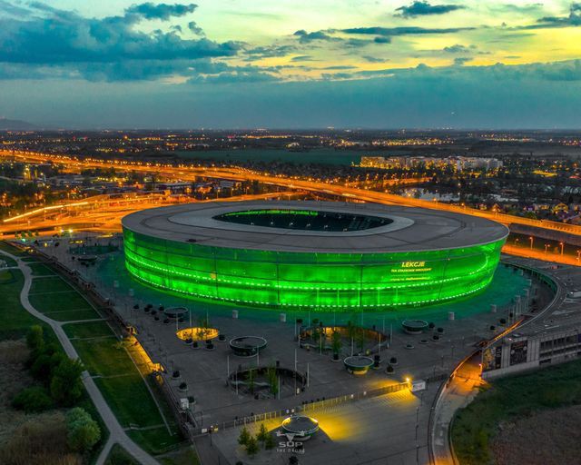 Wrocław. Czasza stadionu zaświeci się na zielono. To z okazji dnia świętego Patryka, najważniejszego święta Irlandii