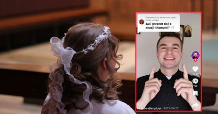 Co dać na pierwszą komunię? Porada księdza wzburzyła wiernych