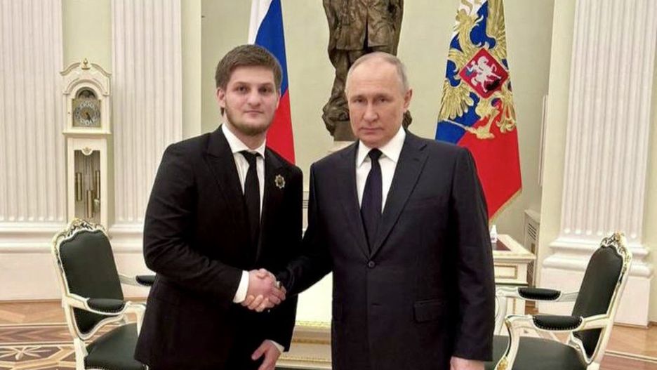 Władimir Putin spotkał się z synem Ramzana Kadyrowa