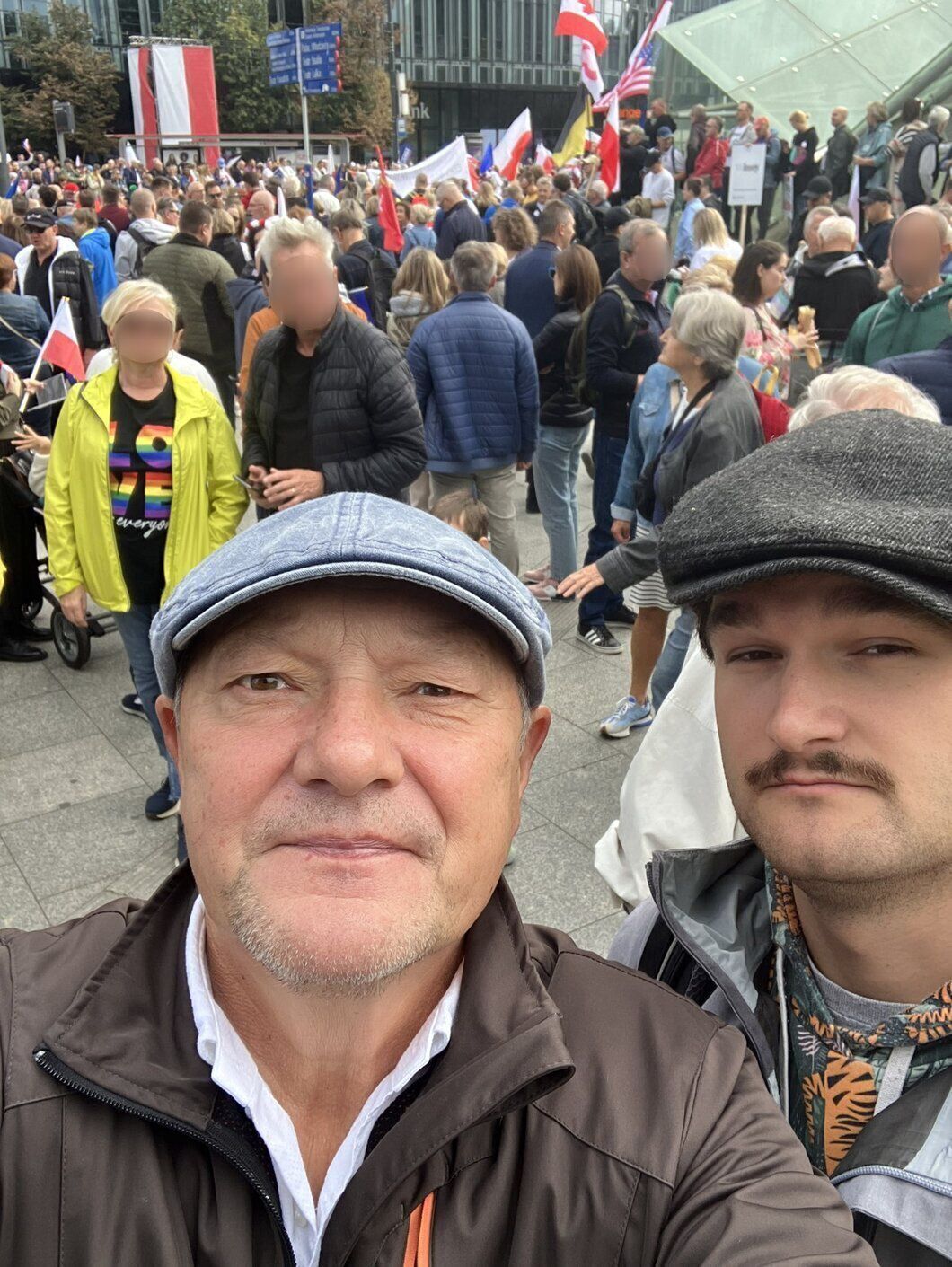 Tomasz Dedek pojawił się na "Marszu Miliona Serc"