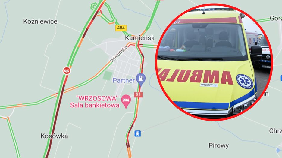 Groźny wypadek na autostradzie A1