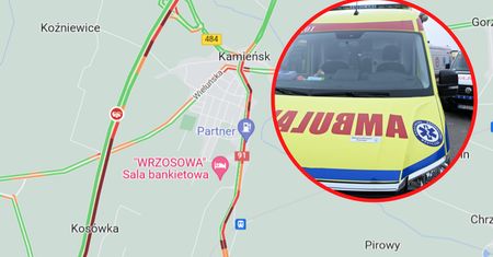 Duży wypadek na autostradzie A1. Kierowcy stali w ogromnych korkach